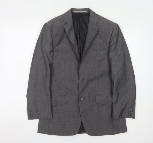 Mens UK Size 36 Lambretta Regular Grey Suit Jacket