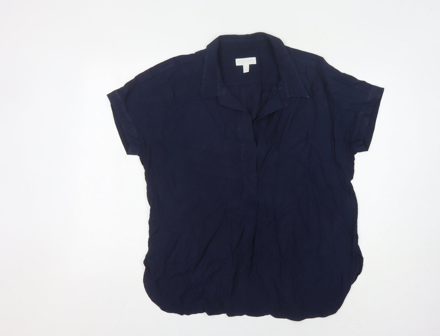 Womens UK Size 16 White Label Blue  Blouse