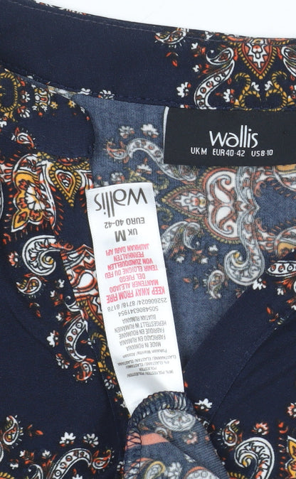 Womens UK Size 14 Wallis Multicoloured  Blouse