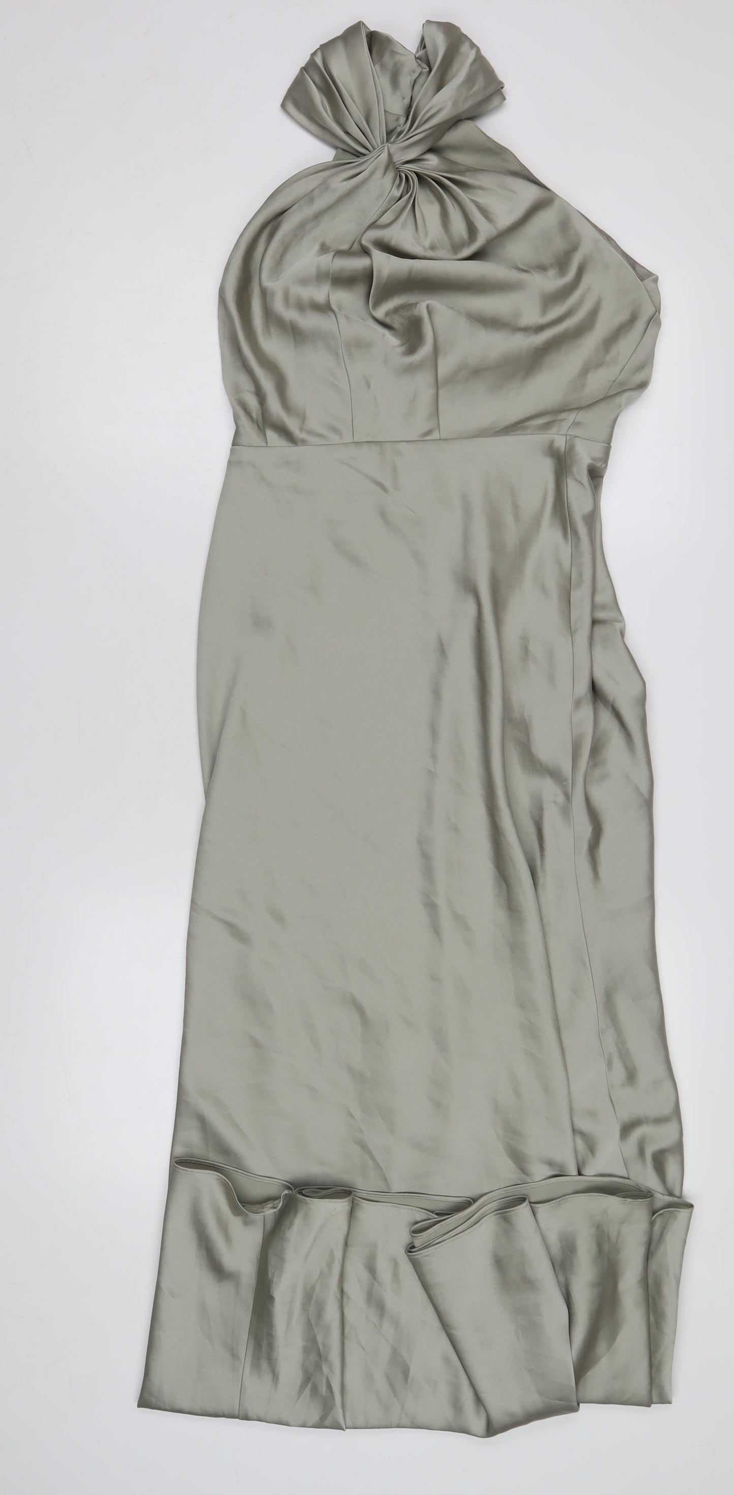 ASOS EDITION Women's Grey Sleeveless Dress