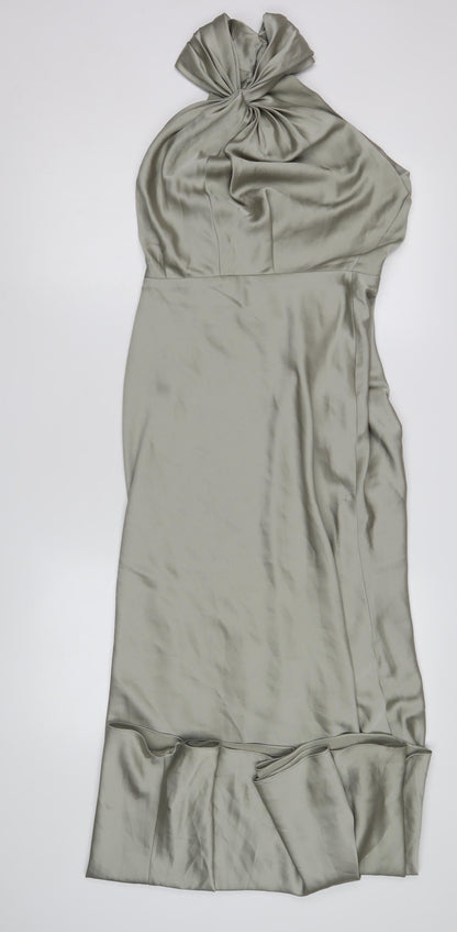 ASOS EDITION Women's Grey Sleeveless Dress