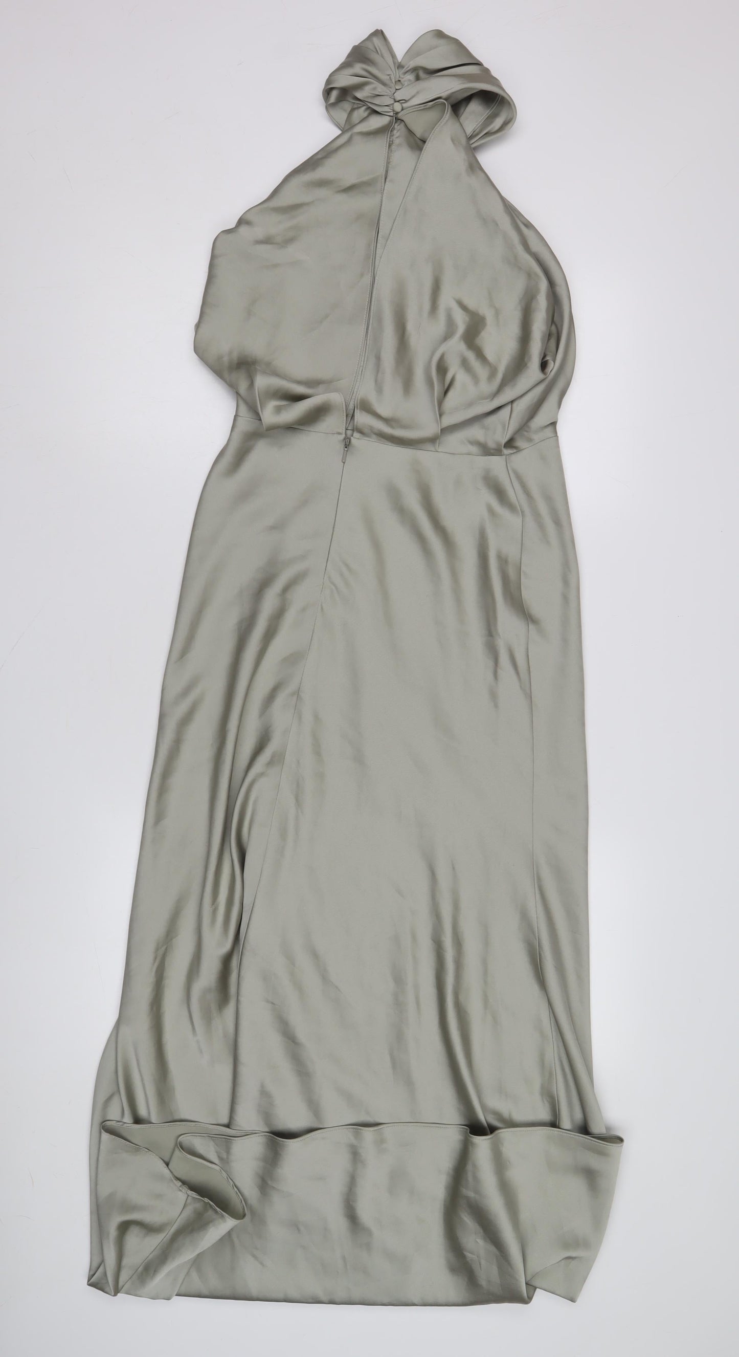 ASOS EDITION Women's Grey Sleeveless Dress