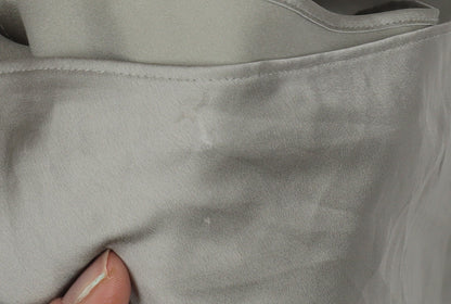 ASOS EDITION Women's Grey Sleeveless Dress