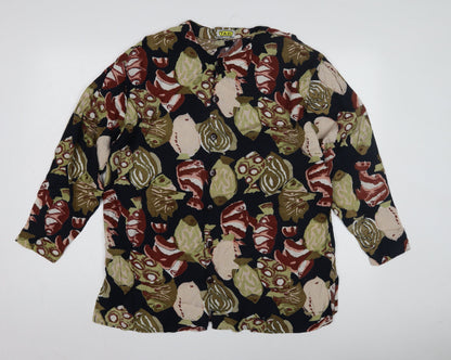 Taxi Women's Multicoloured Floral Blouse Size 10