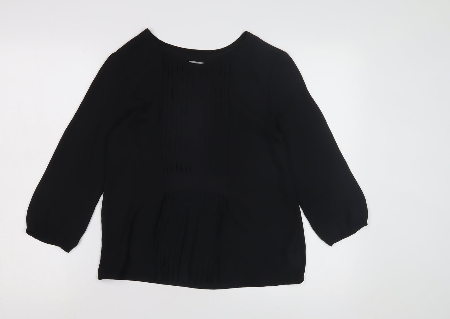 Womens UK Size XS Soaked in Luxury Black  Blouse