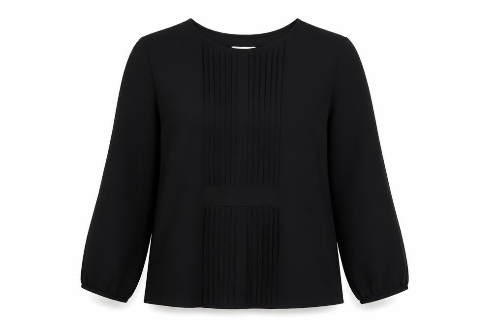 Womens UK Size XS Soaked in Luxury Black  Blouse
