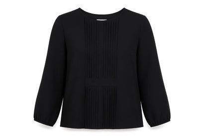 Womens UK Size XS Soaked in Luxury Black  Blouse