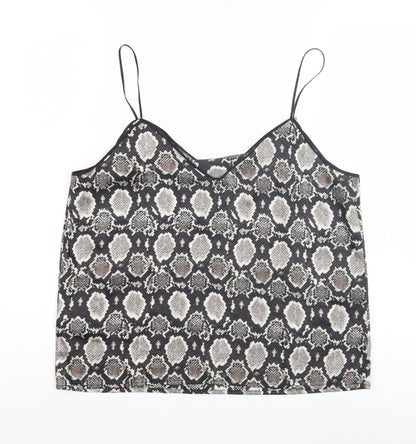 Womens UK Size 10 Topshop Multicoloured Camisole Tank