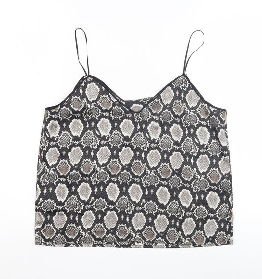 Womens UK Size 10 Topshop Multicoloured Camisole Tank