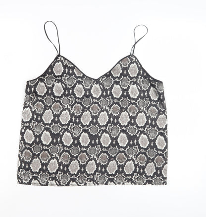 Womens UK Size 10 Topshop Multicoloured Camisole Tank