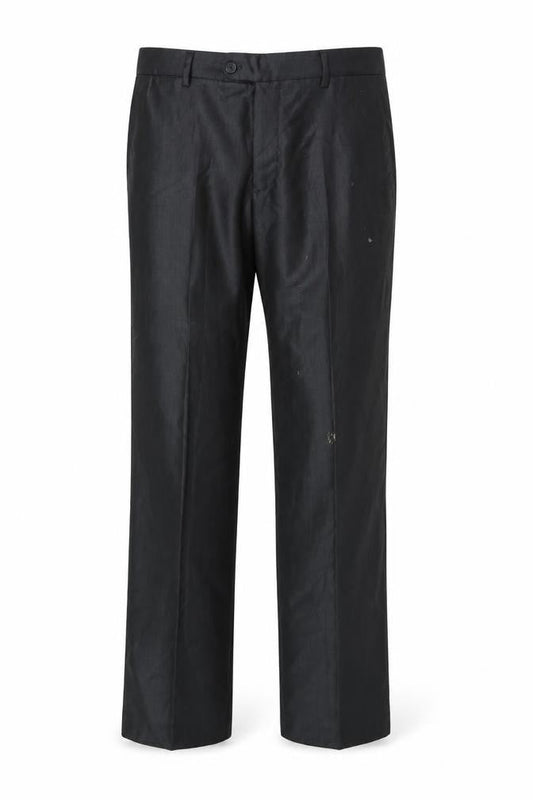 Stefano Conti Men's Black Suit Trousers Size 34