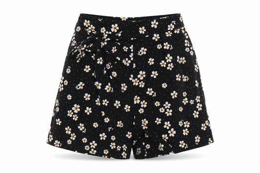 Womens UK Size S Monki Regular Fit Paperbag Shorts