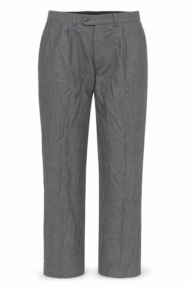 Womens UK Size 32 in Marks and Spencer Regular Fit Business Workwear Grey Trouse