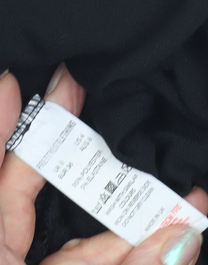 Marks and Spencer Women's Black Lace Jumpsuit Size 6