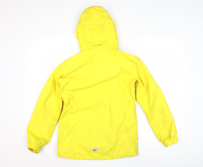 Regatta Girls Yellow Parka Jacket 11-12 Waterproof