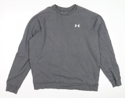 Under Armour Men's Grey L Pullover Sweatshirt