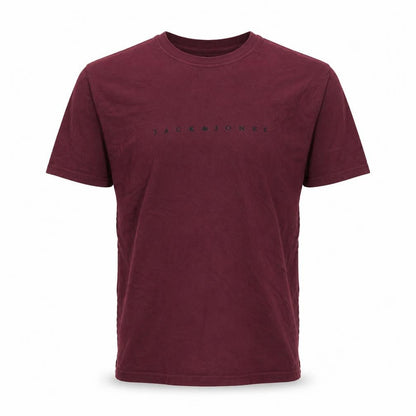 Mens UK Size S JACK & JONES Red  T-Shirt