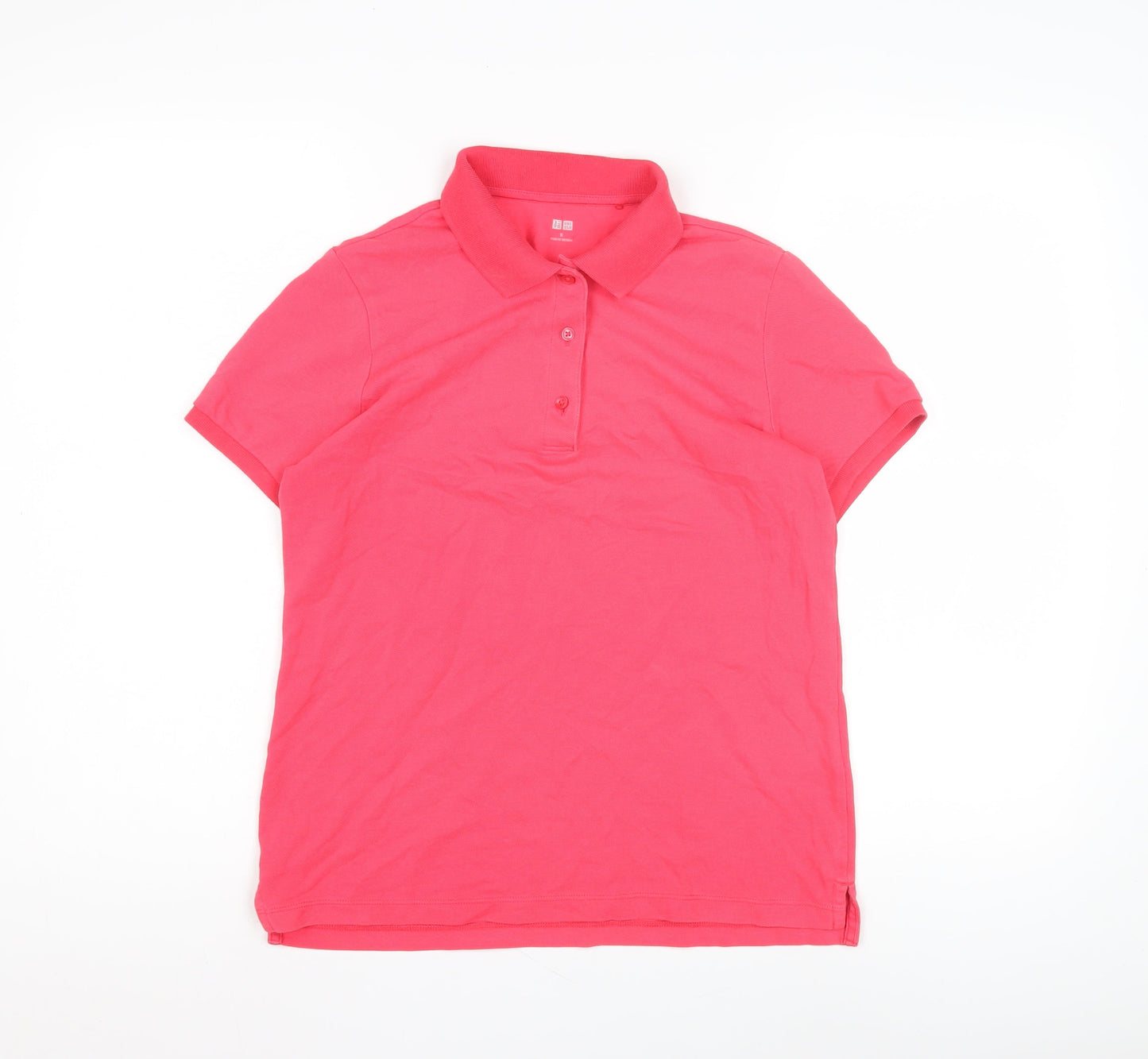 Womens UK Size S Uniqlo Pink  Polo