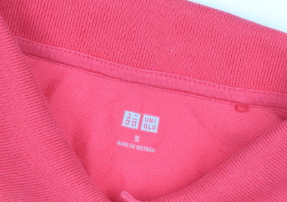 Womens UK Size S Uniqlo Pink  Polo