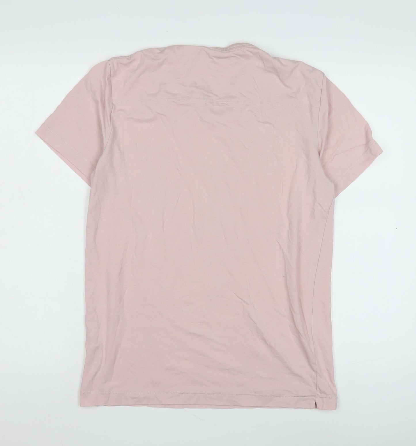 Mens UK Size M French Connection Pink  T-Shirt