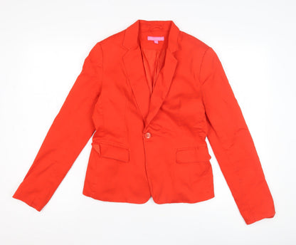 Autograph Women's Red Blazer, Size 8, Slim Fit