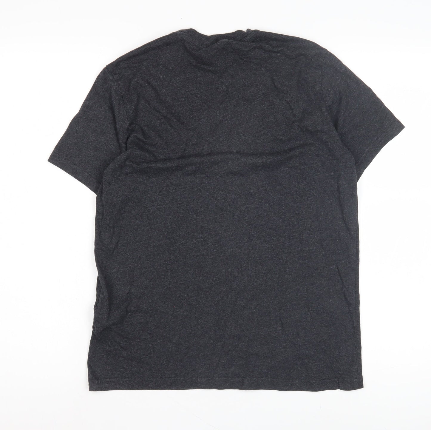 Mens UK Size S Champion Black  T-Shirt