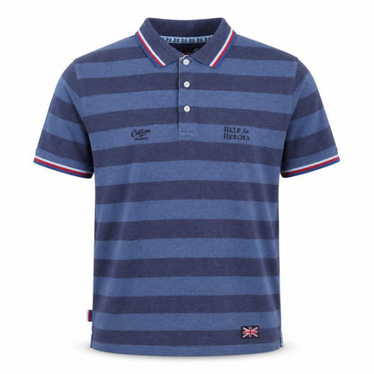 Mens UK Size M Cotton Traders Cotton Blend Polo Shirt