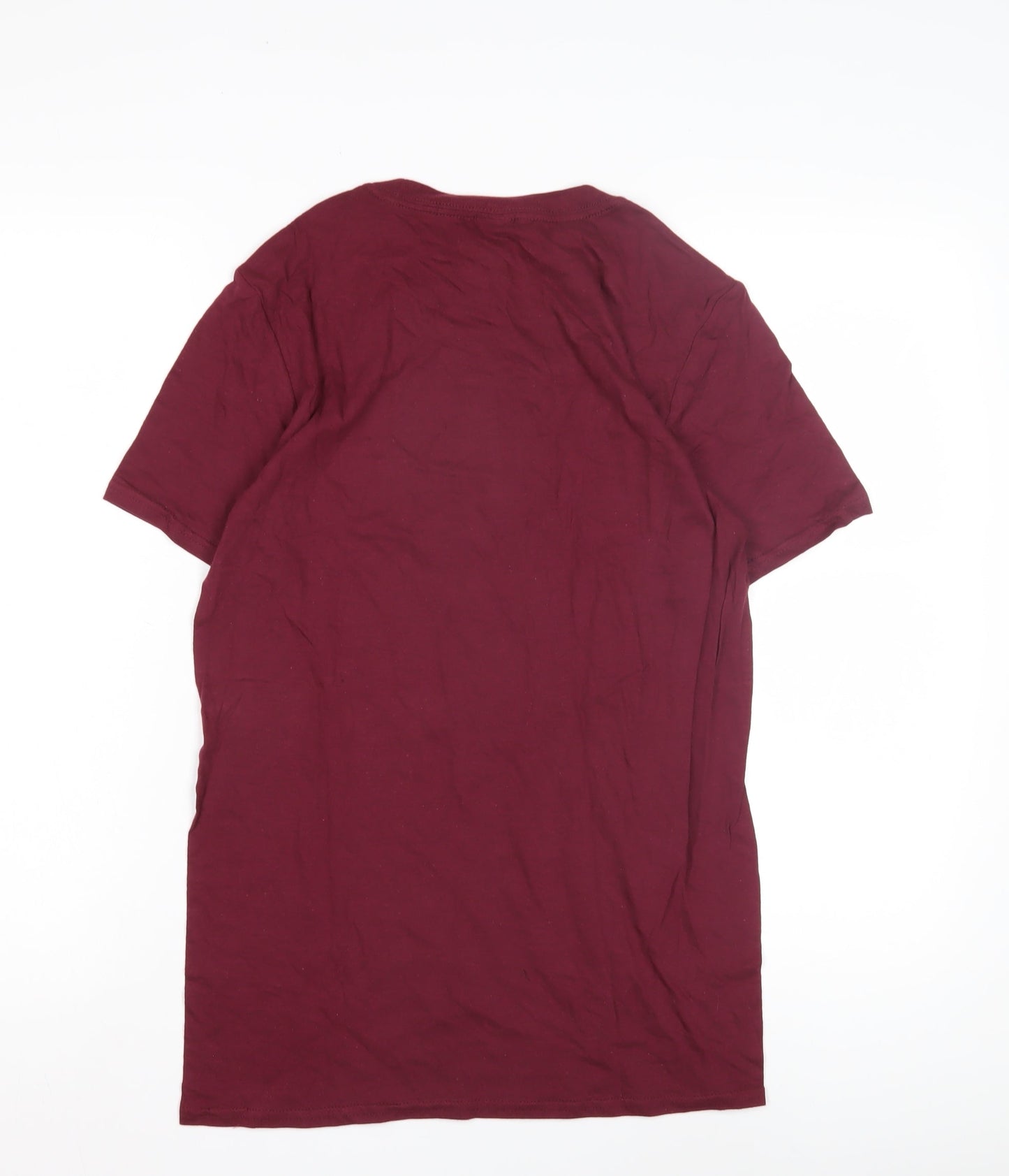 Mens UK Size S Gildan Red  T-Shirt