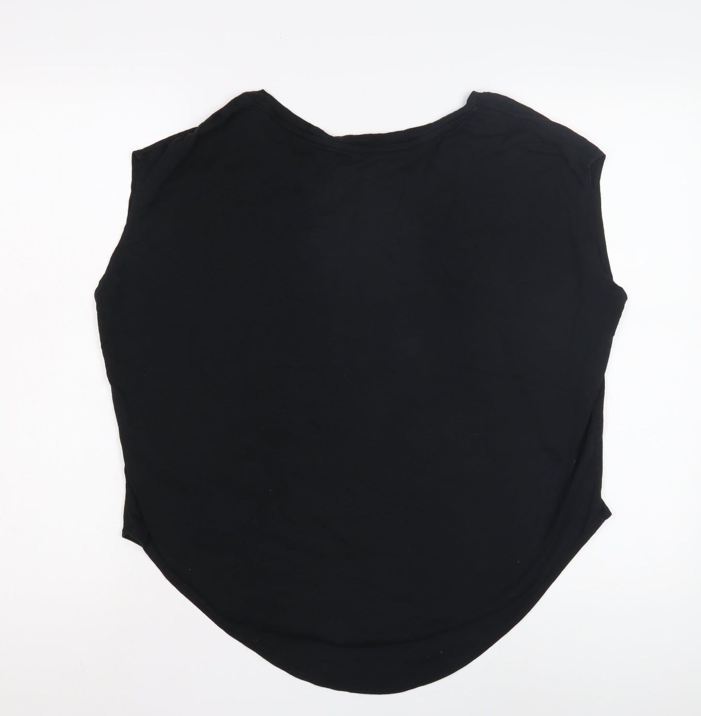 Nike Unisex Black Sleeveless Logo T-Shirt