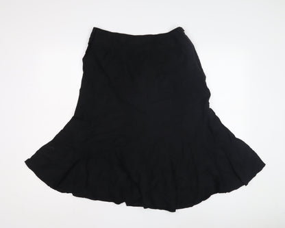 Debenhams Women's Black Size 14 Petite Skirt
