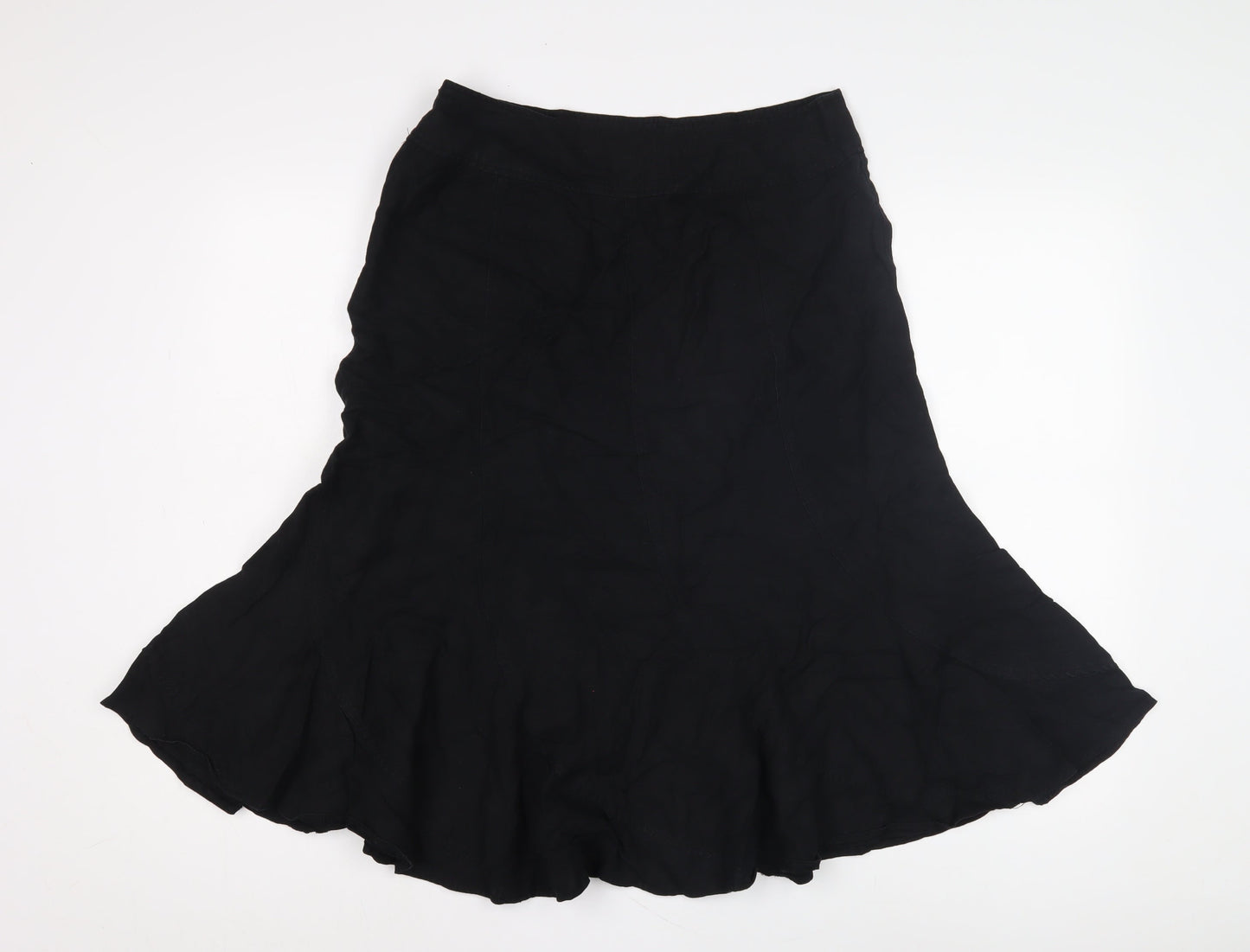 Debenhams Women's Black Size 14 Petite Skirt