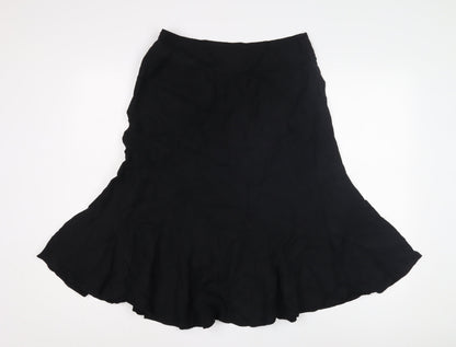 Debenhams Women's Black Size 14 Petite Skirt