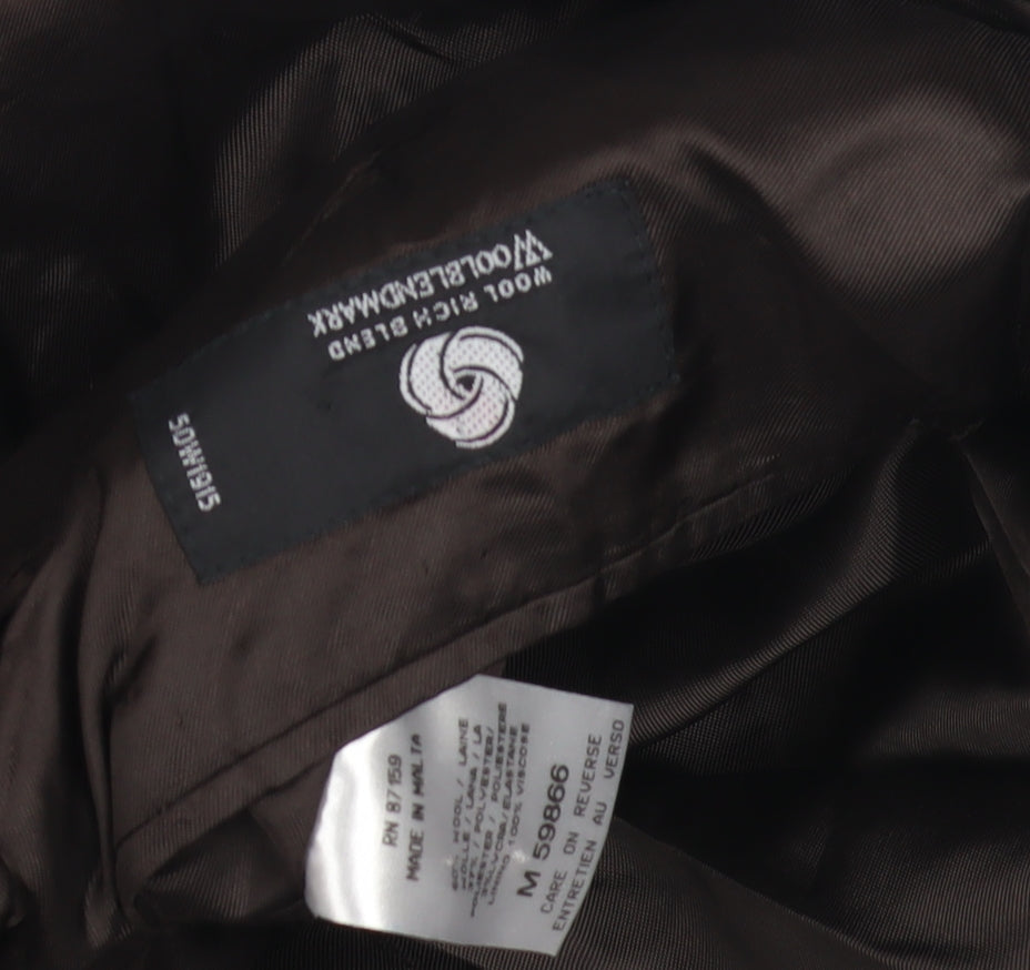 Mens UK Size 42 NEXT Regular Brown Suit Jacket