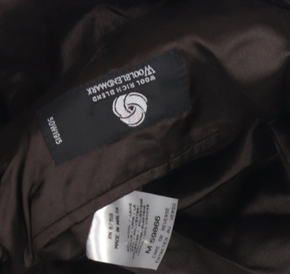 Mens UK Size 42 NEXT Regular Brown Suit Jacket