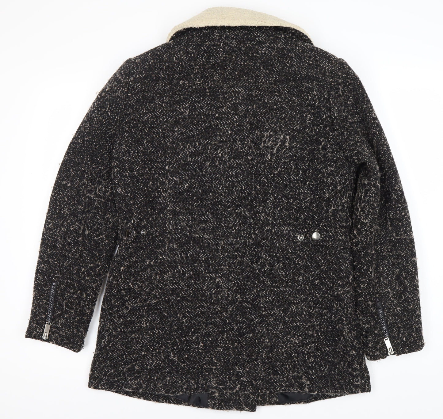 Anthology Women's Black Motorcycle Coat Size 12