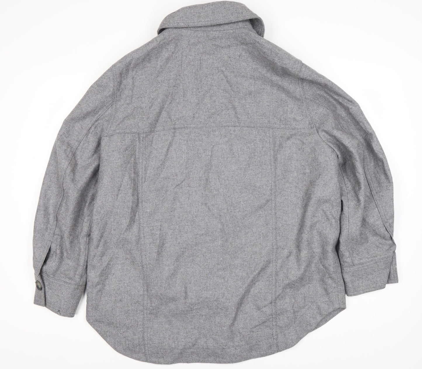 Mens UK Size M H&M Grey Basic Jacket