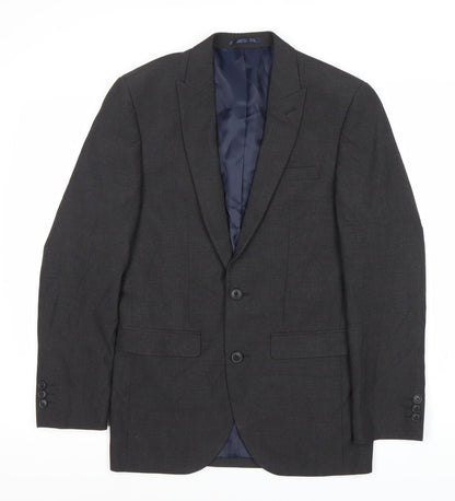 Next Men's Grey Blazer Size 34 Short Jacket