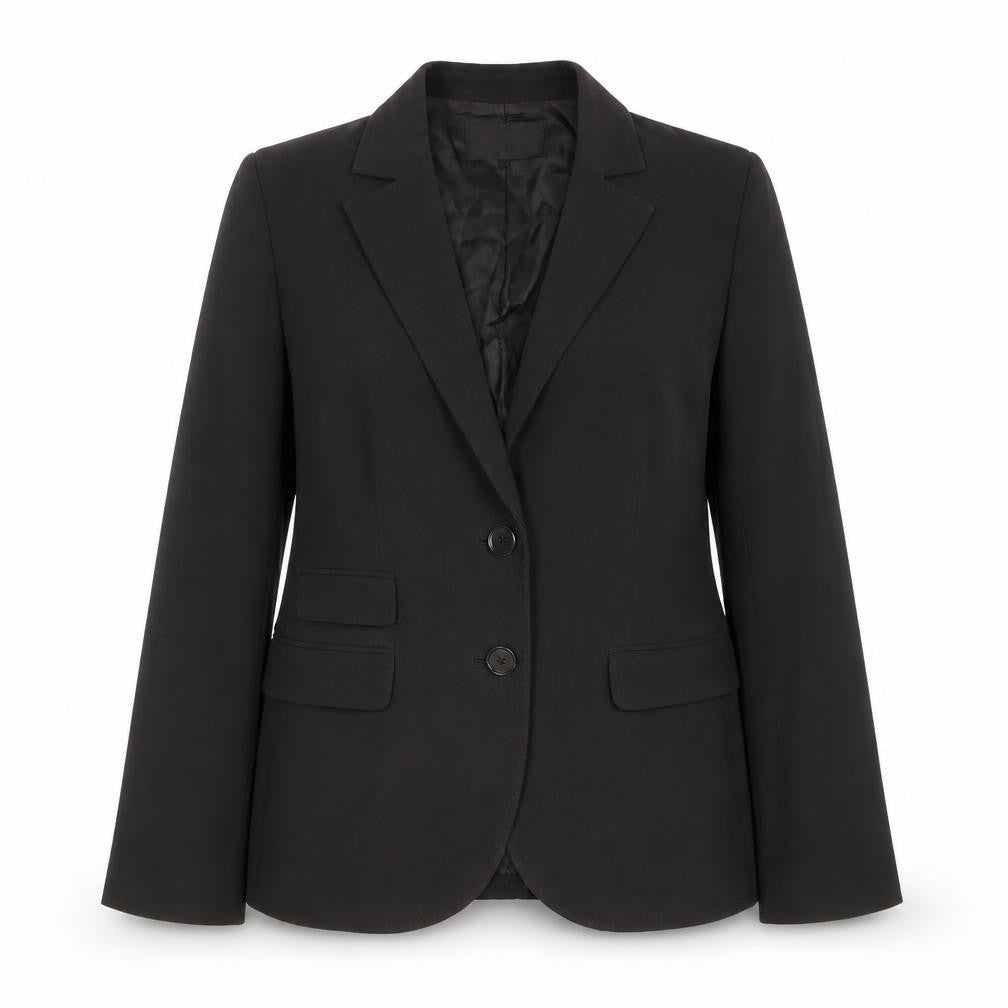 Womens UK Size L Jaeger Regular Black Suit Jacket