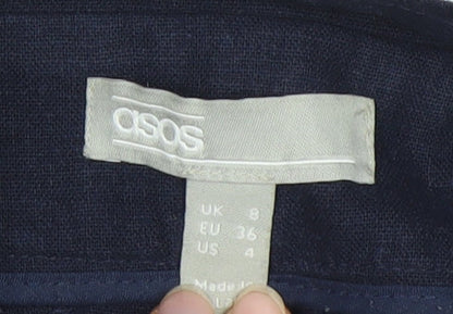 Womens UK Size 8 ASOS   Blue Trousers