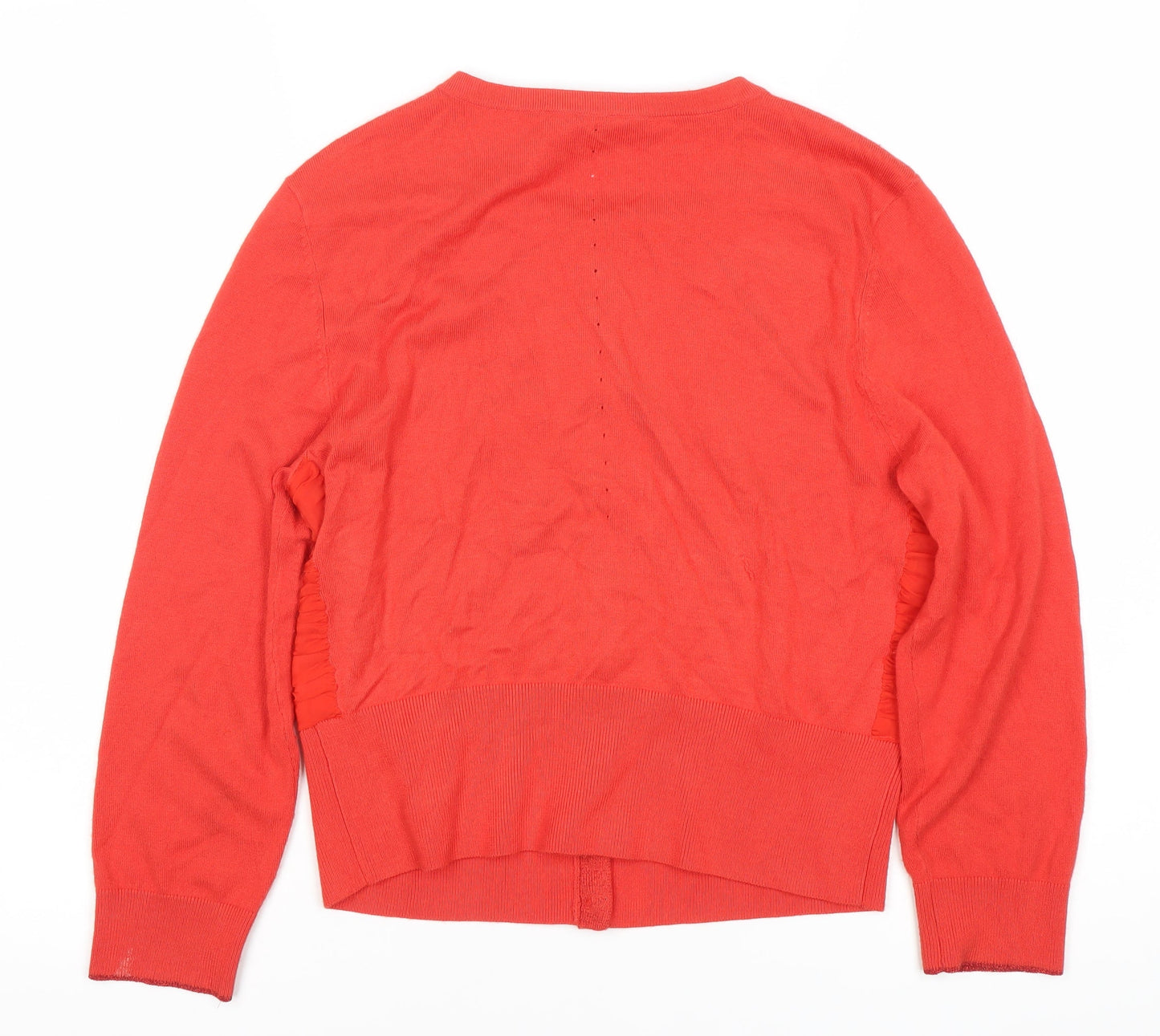 Womens UK Size S Coast Red Cardigan Jumper