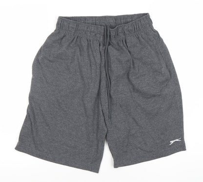 Slazenger Men's Grey XL Sweat Shorts