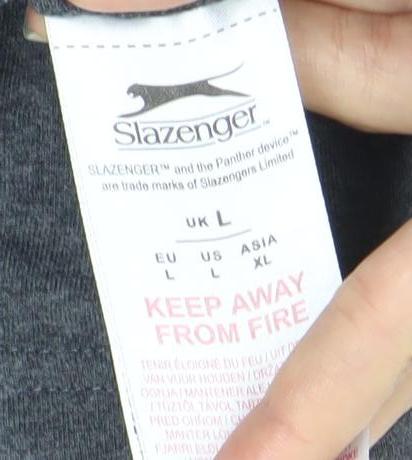 Slazenger Men's Grey XL Sweat Shorts