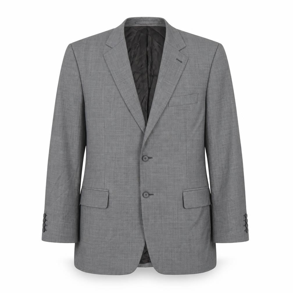 Mens UK Size 42 Jeff Banks Regular Grey Suit Jacket
