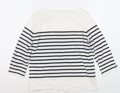Womens UK Size 12 MNG Multicoloured Basic T-Shirt