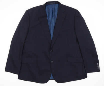 Marks and Spencer Men's Blue Blazer M Classic Fit