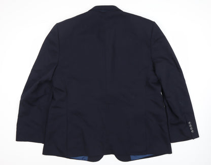 Marks and Spencer Men's Blue Blazer M Classic Fit
