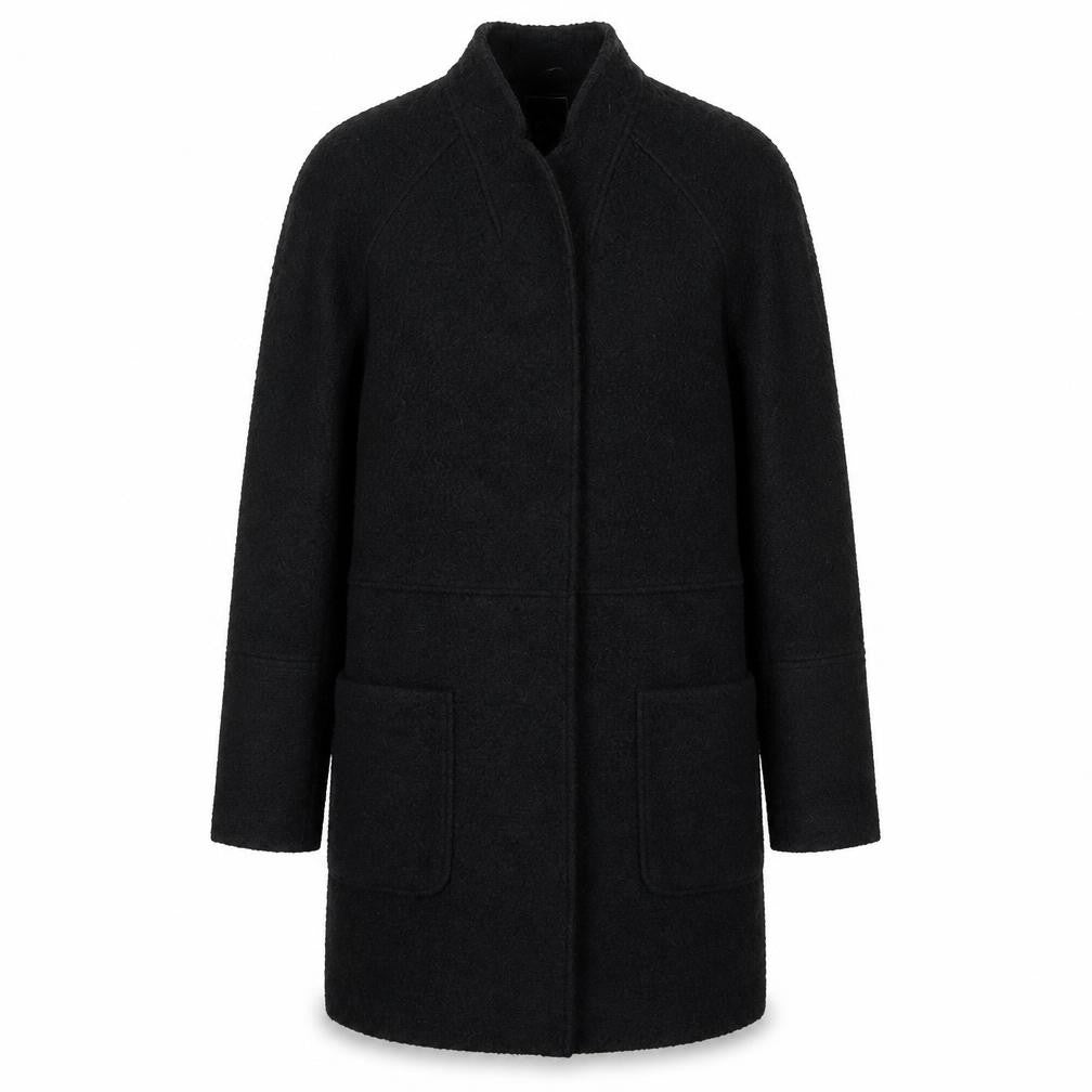 Womens UK Size 10 NEXT Black Overcoat