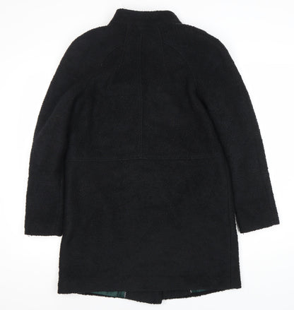 Womens UK Size 10 NEXT Black Overcoat