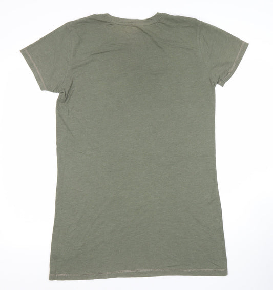 Back view of Harry Potter Women's Green Nightshirt, size 10-12