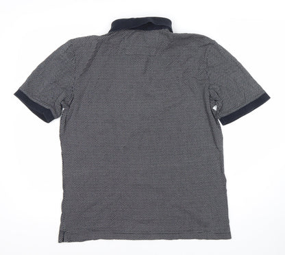 Paul Costelloe Men's Blue M Polo Shirt Short Sleeve